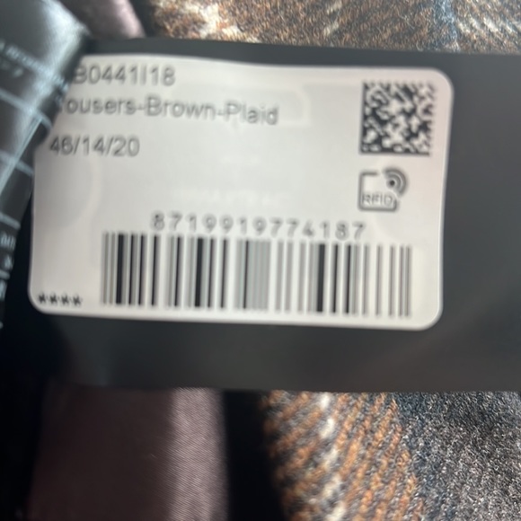 🔹 Suistudio Cecile Plaid Trouser Pant - Picture 5 of 6